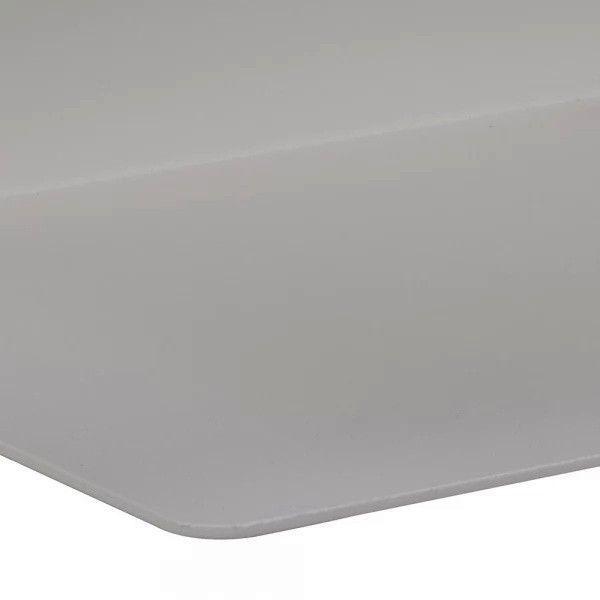 Repisas De Pared Minimalista Metal Blanco Tchibo-4