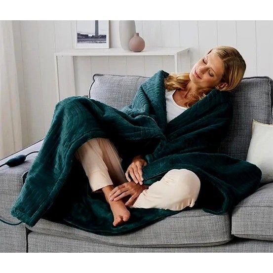 Manta Termica Eléctrica Verde Tchibo-5