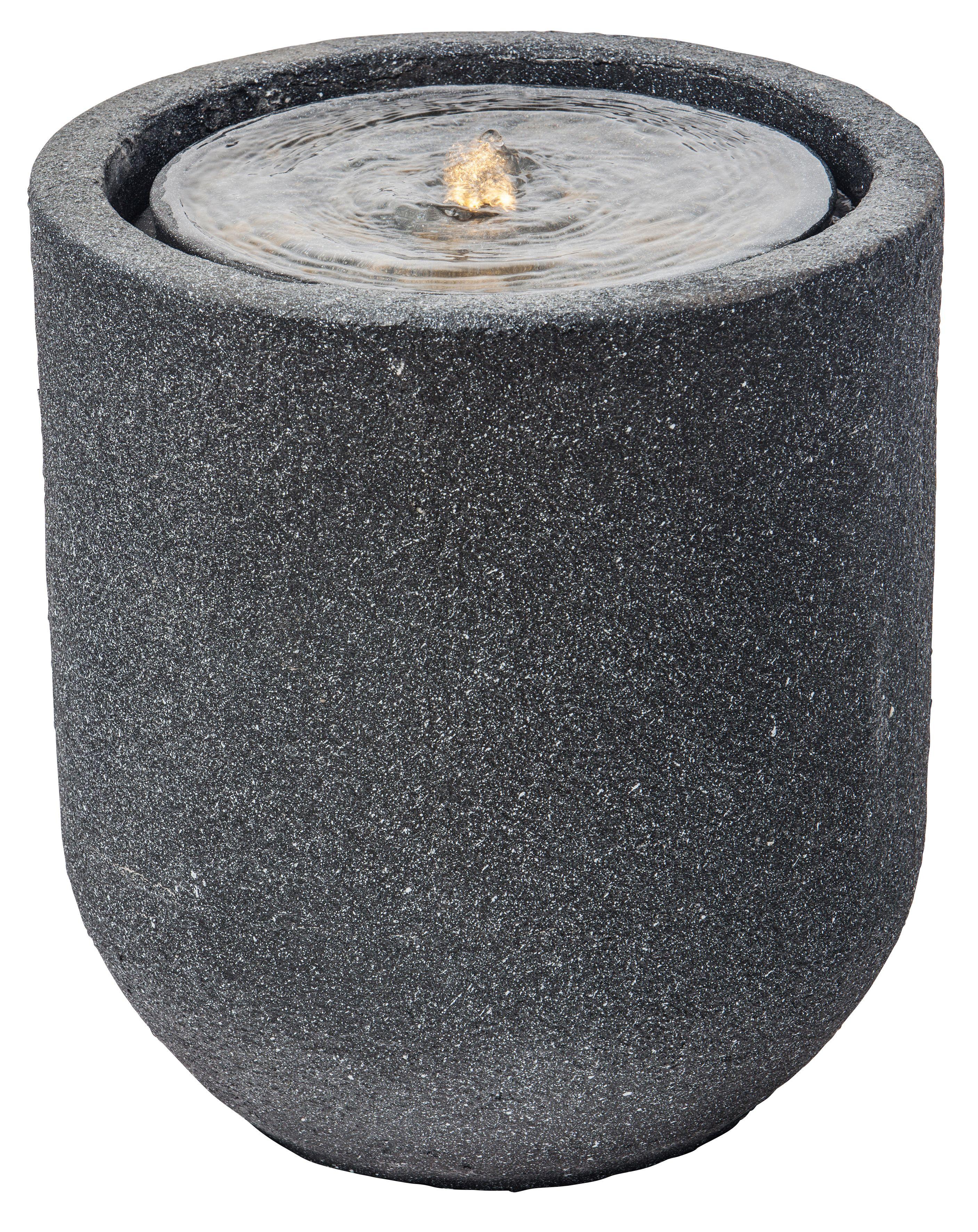 Fuente Agua De Jardín Con Luz LED-1