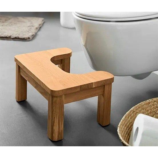 Taburete Auxiliar De Baño Roble Tchibo-1