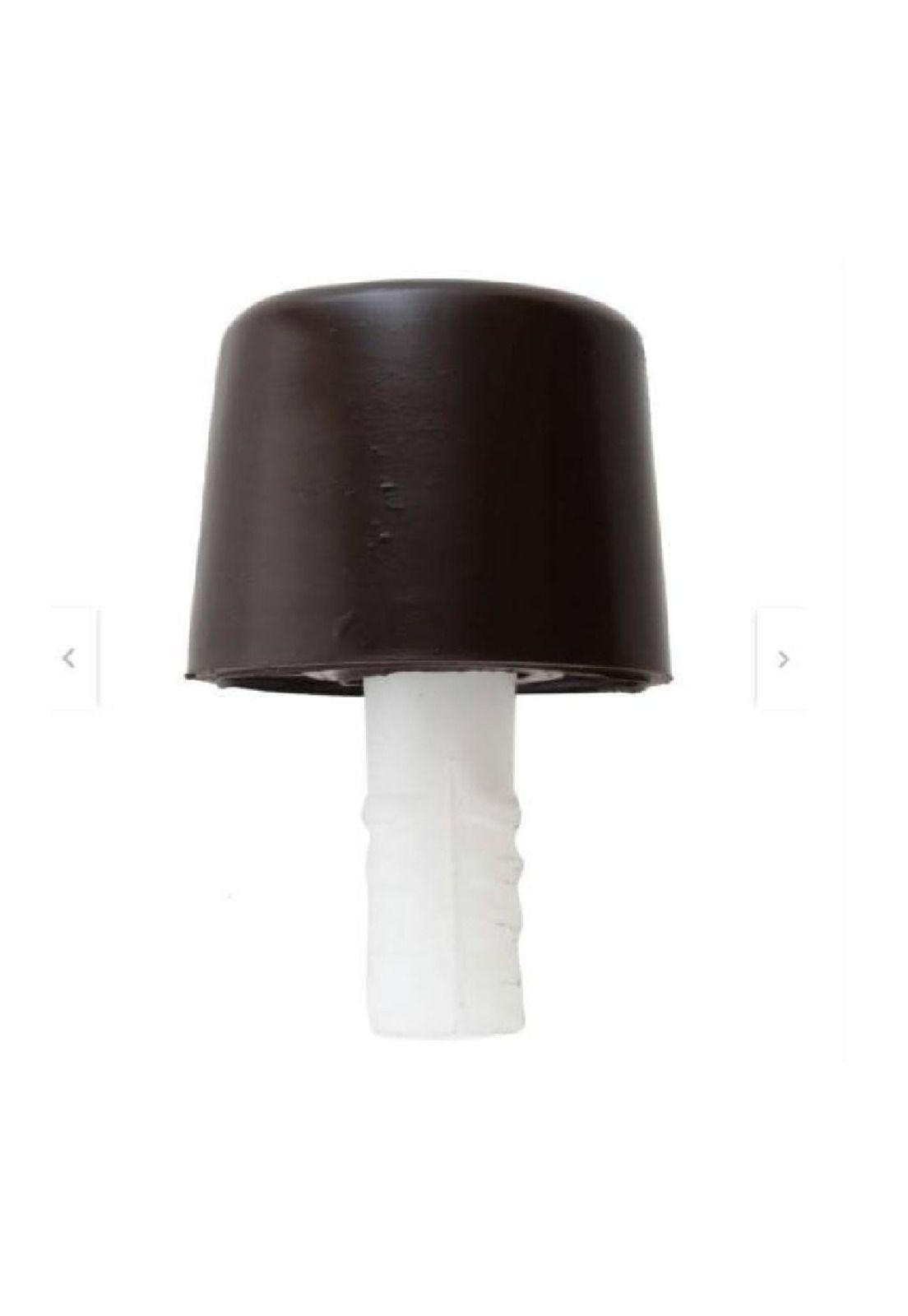 Tope de Puerta PVC Cónico 30mm Café DVP-2