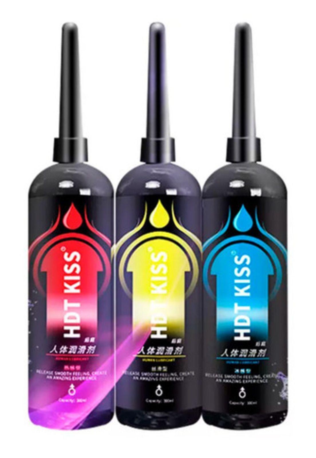 3 Gel Lubricante Efecto Frio Calor Neutro Hotkiss 200 Ml C/u-0