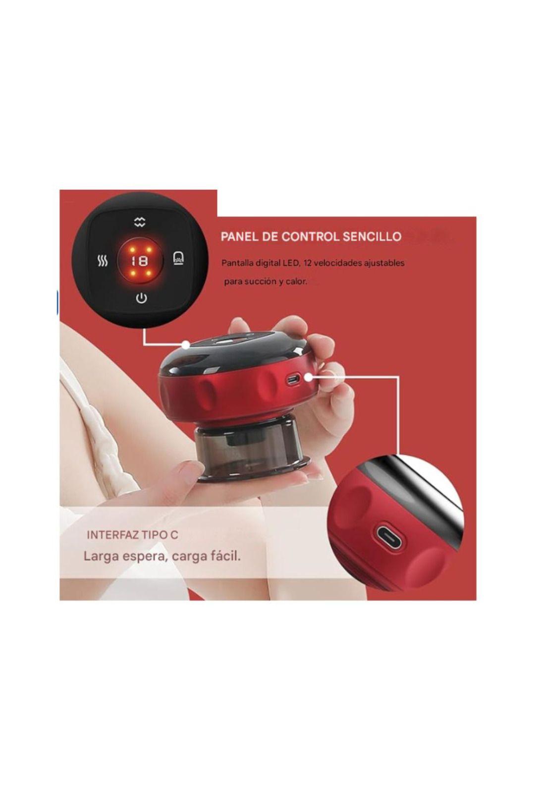 masajeador eléctrico con ventosa para el cuerpo Alivia Dolor-4
