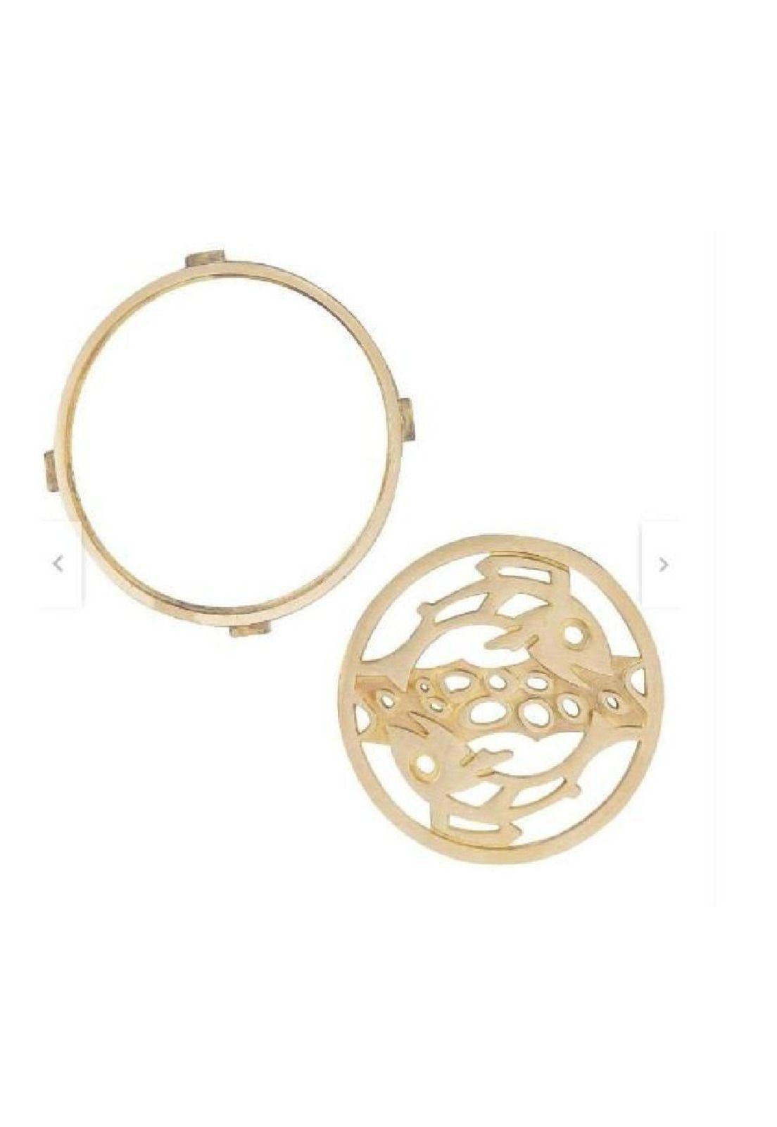 Rejilla Pileta Redonda 110mm Bronce ACERO INOXIDABLE POLI-1