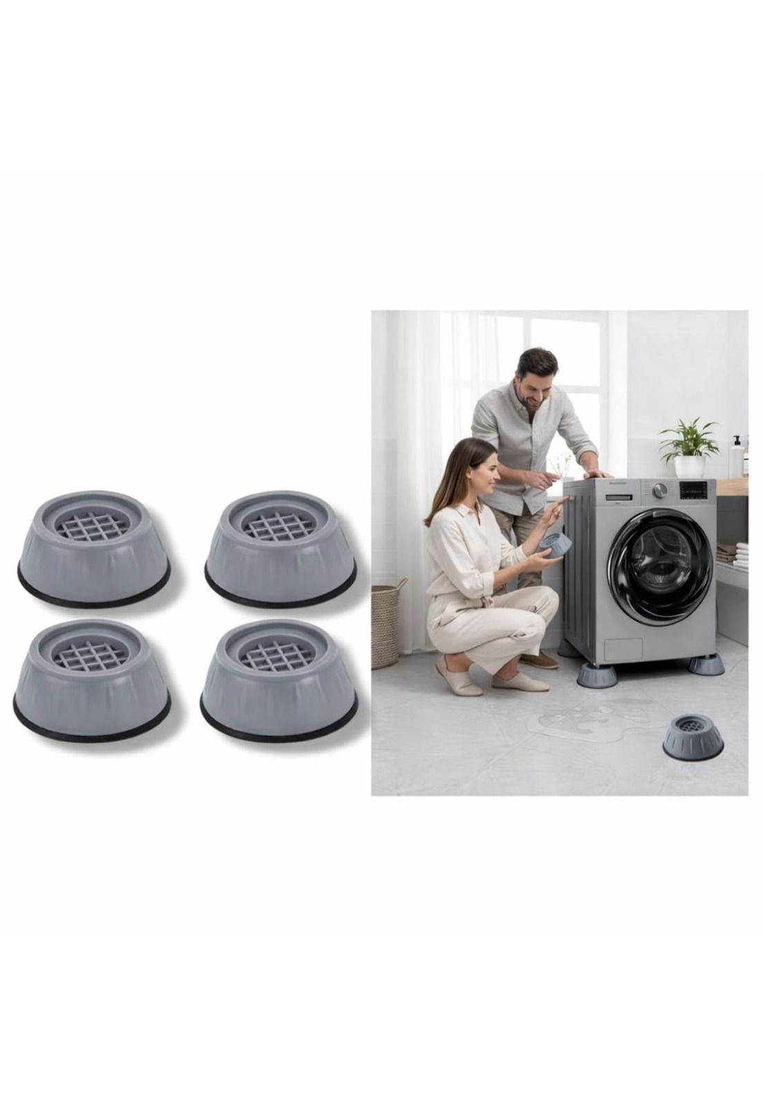 Pack 4 Almohadillas Bases Antideslizantes Soporte Lavadora-3