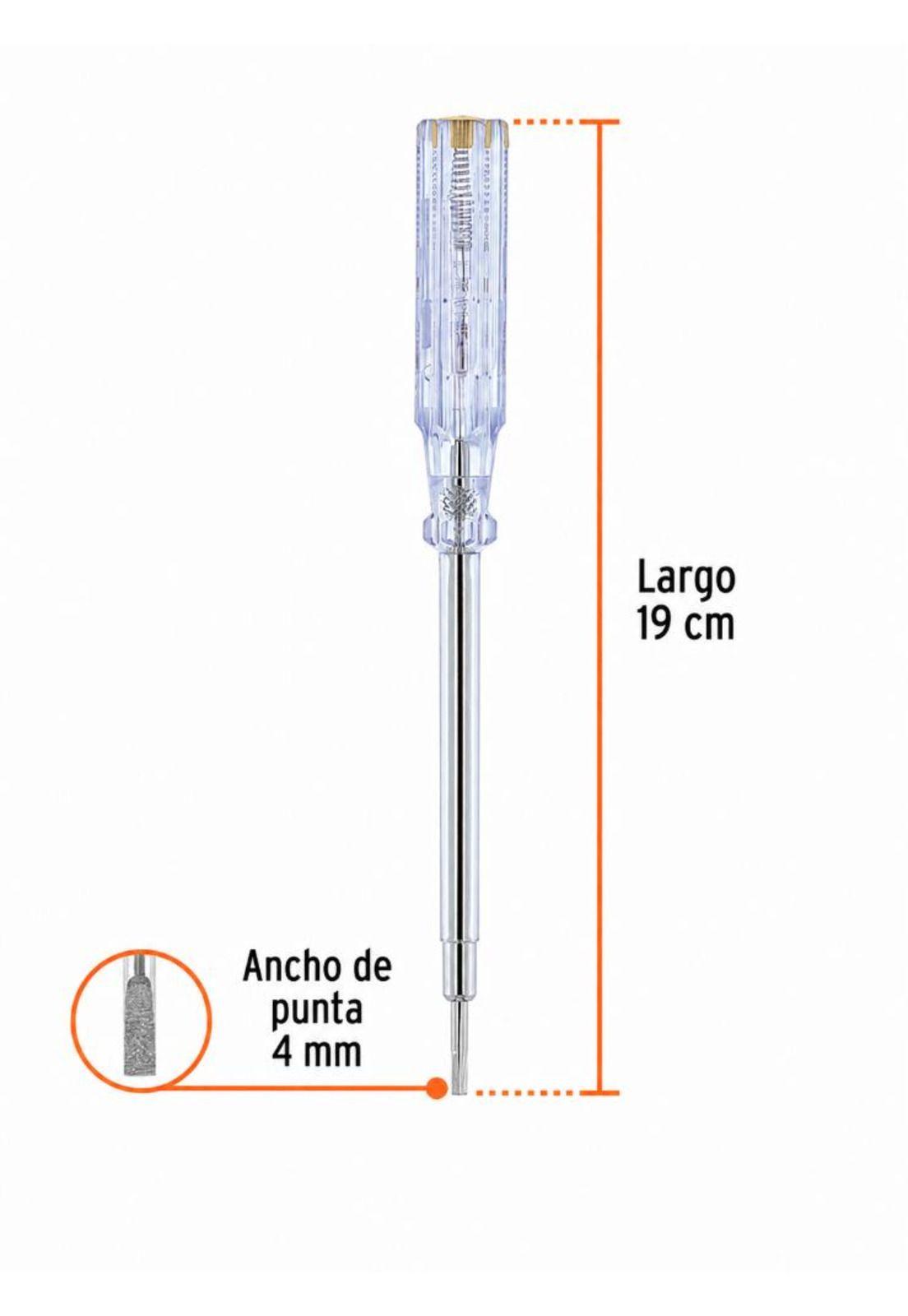 Probador De Corriente Tipo Desarmador Truper Proco-19-3