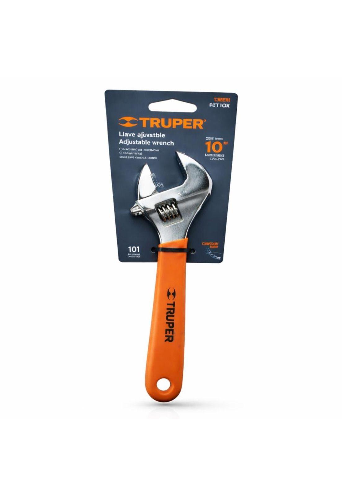 Llave Francesa Ajustable 10 Truper Pet-10x-5