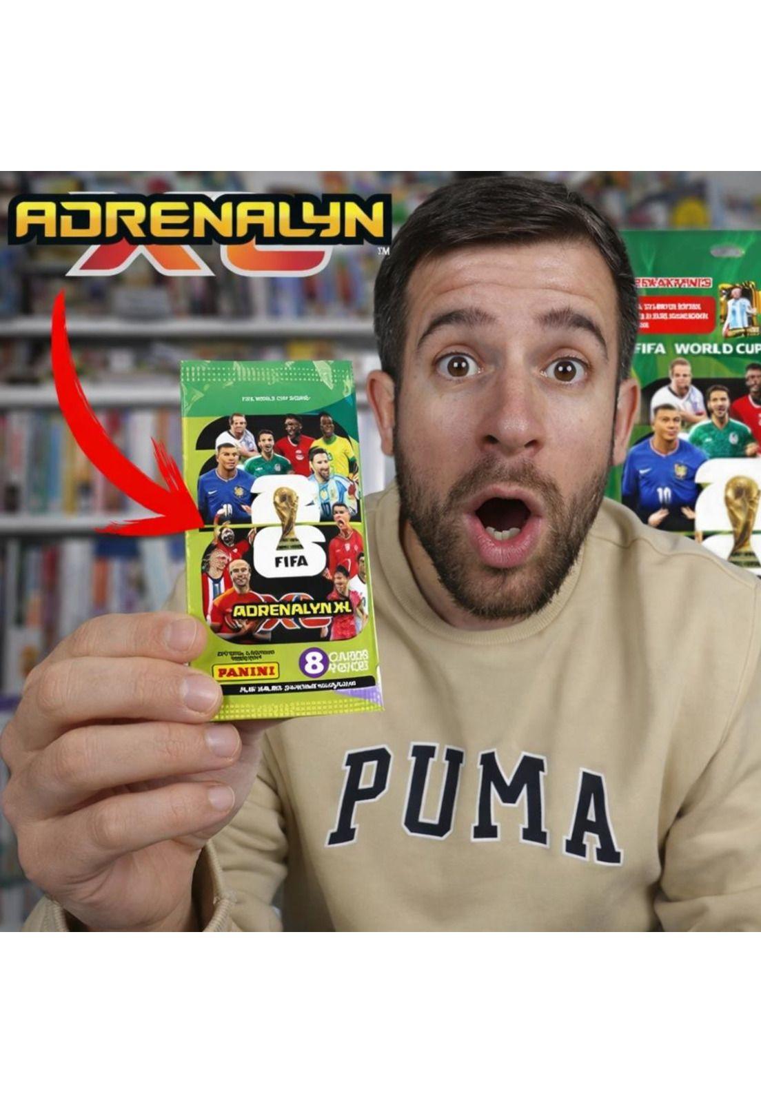 Pack 4 Sobres Copa Mundial Fifa 2026 Panini Deluxe Adrenalyn-2