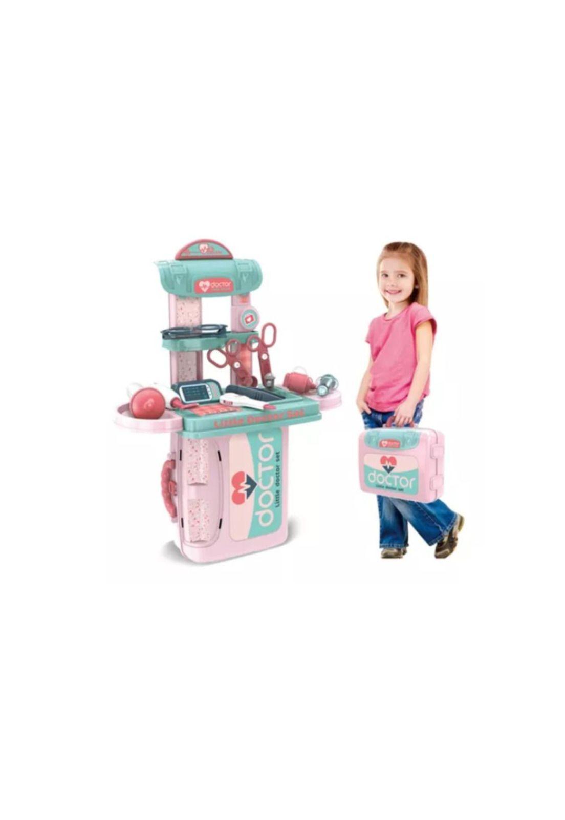 Maletín de Juguete Little Doctor 3 En 1 con Accesorios Niños-3