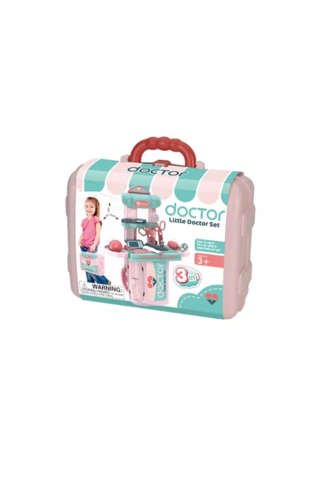 Maletín de Juguete Little Doctor 3 En 1 con Accesorios Niños-4