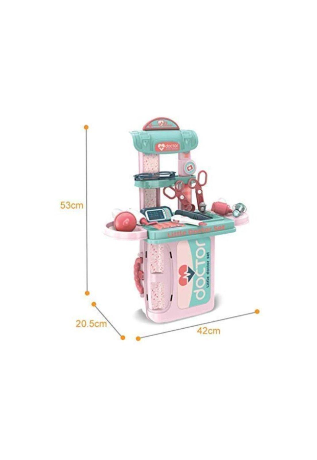 Maletín de Juguete Little Doctor 3 En 1 con Accesorios Niños-7