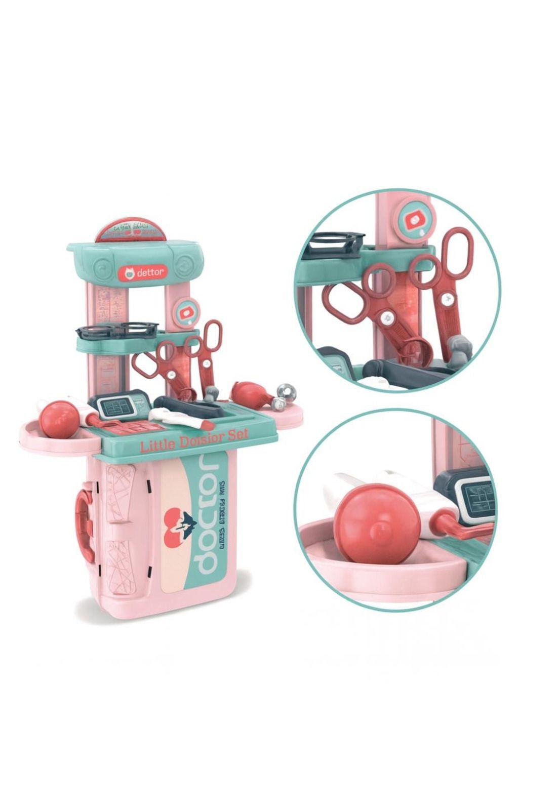 Maletín de Juguete Little Doctor 3 En 1 con Accesorios Niños-4