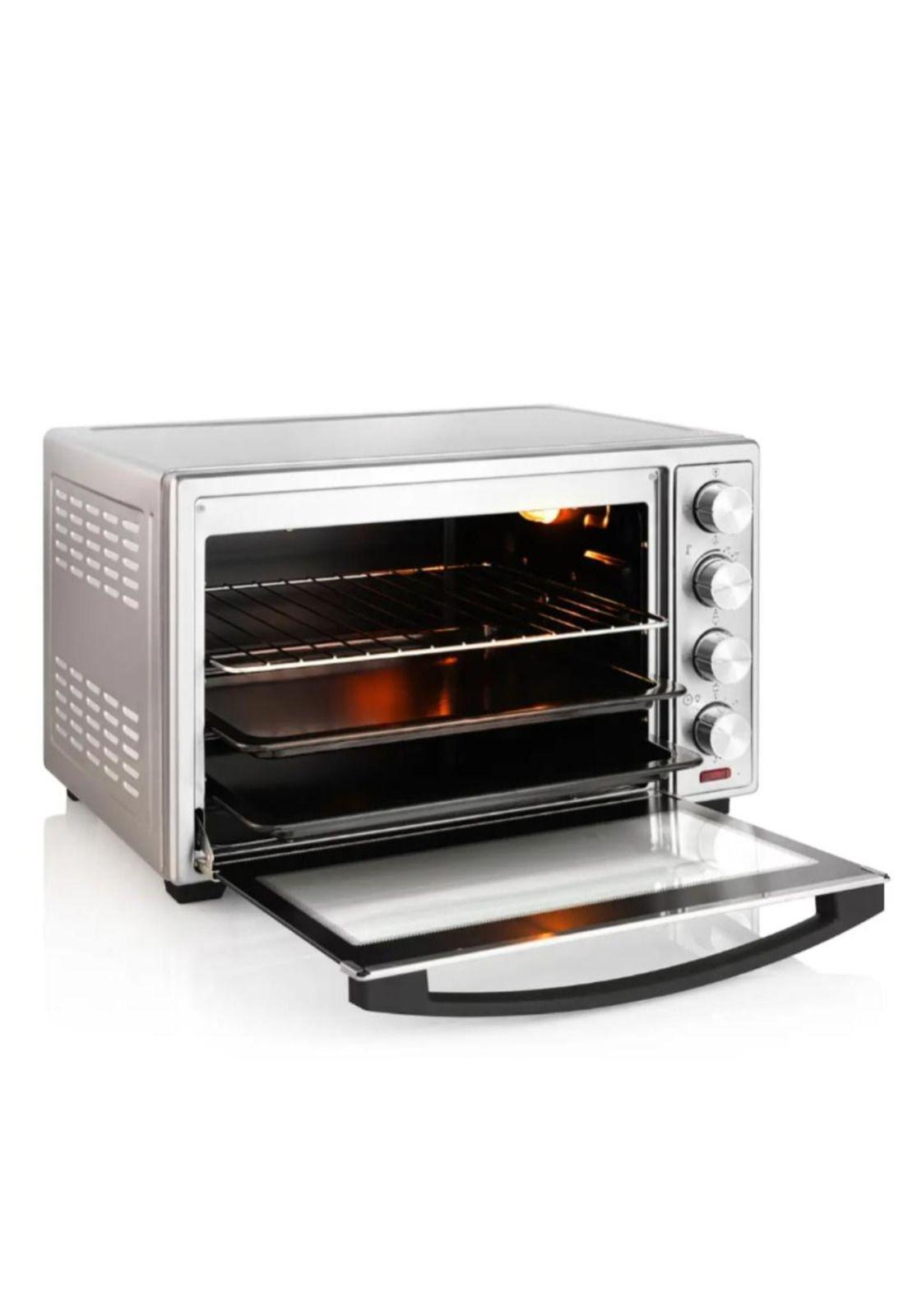 Horno Eléctrico TH-48i 48L 2000W Multifunción Acero Inox-3