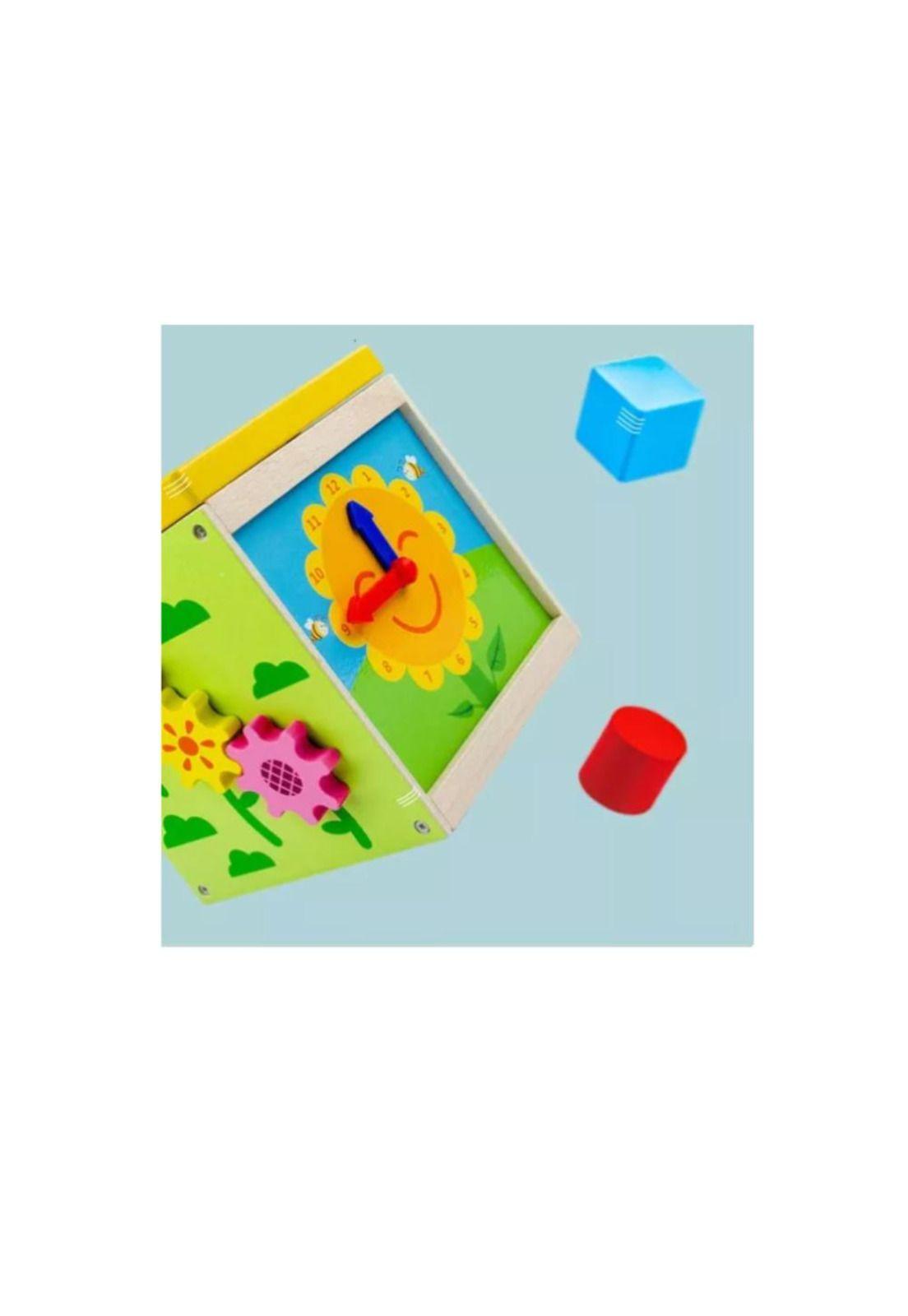 Cubo Juguete De Madera Didáctico Montessori Bebe Infantil-4