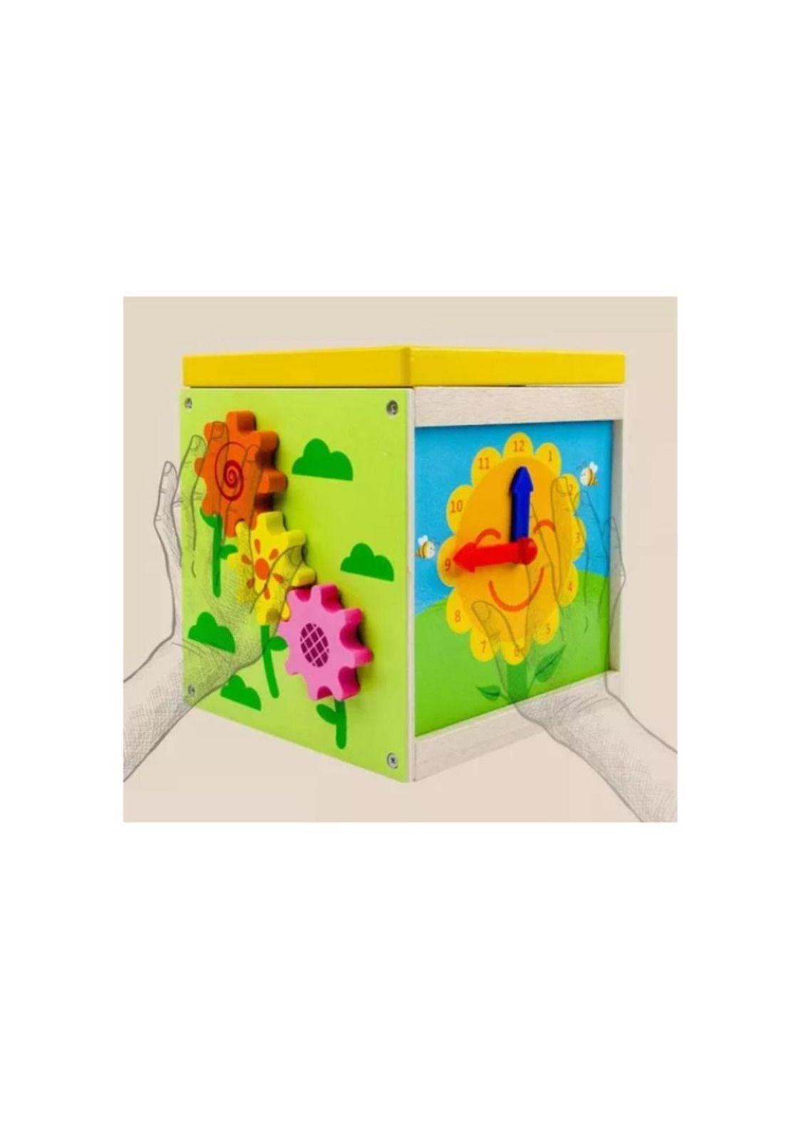 Cubo Juguete De Madera Didáctico Montessori Bebe Infantil-9