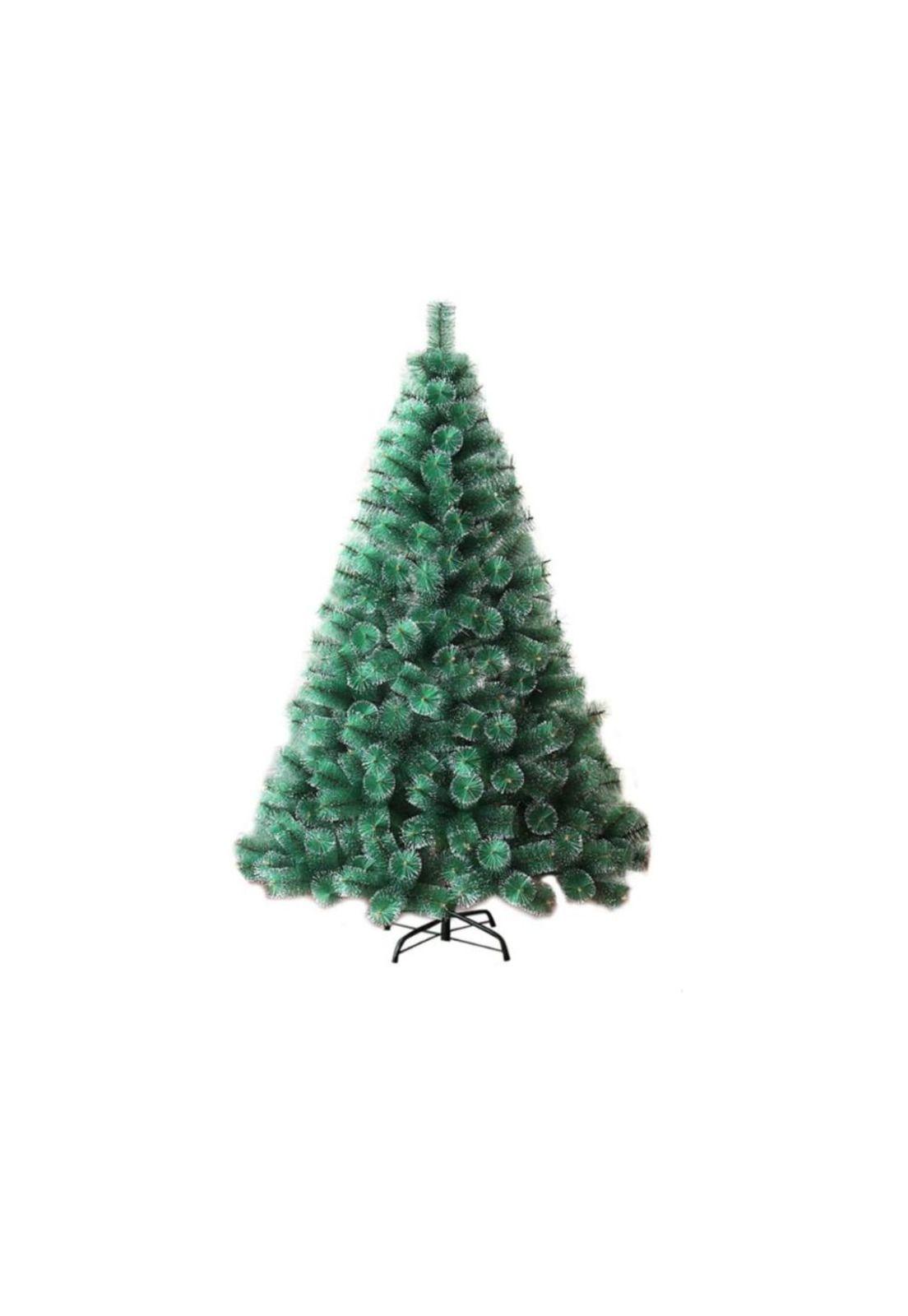 Árbol De Navidad Frondoso Nevado Decemb 2.10 Mts Decorativo-0
