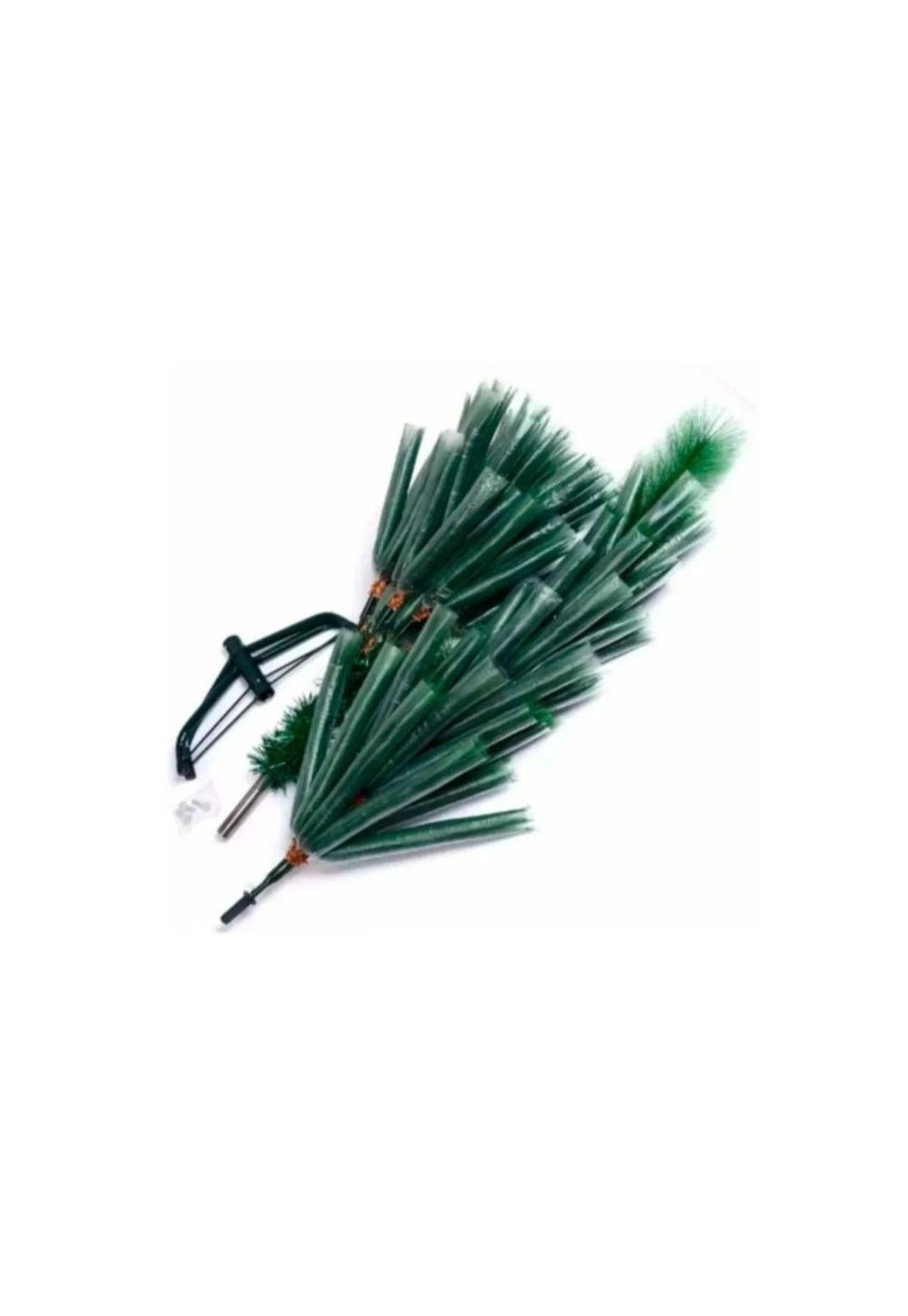 Árbol De Navidad Frondoso Nevado Decemb 2.10 Mts Decorativo-4