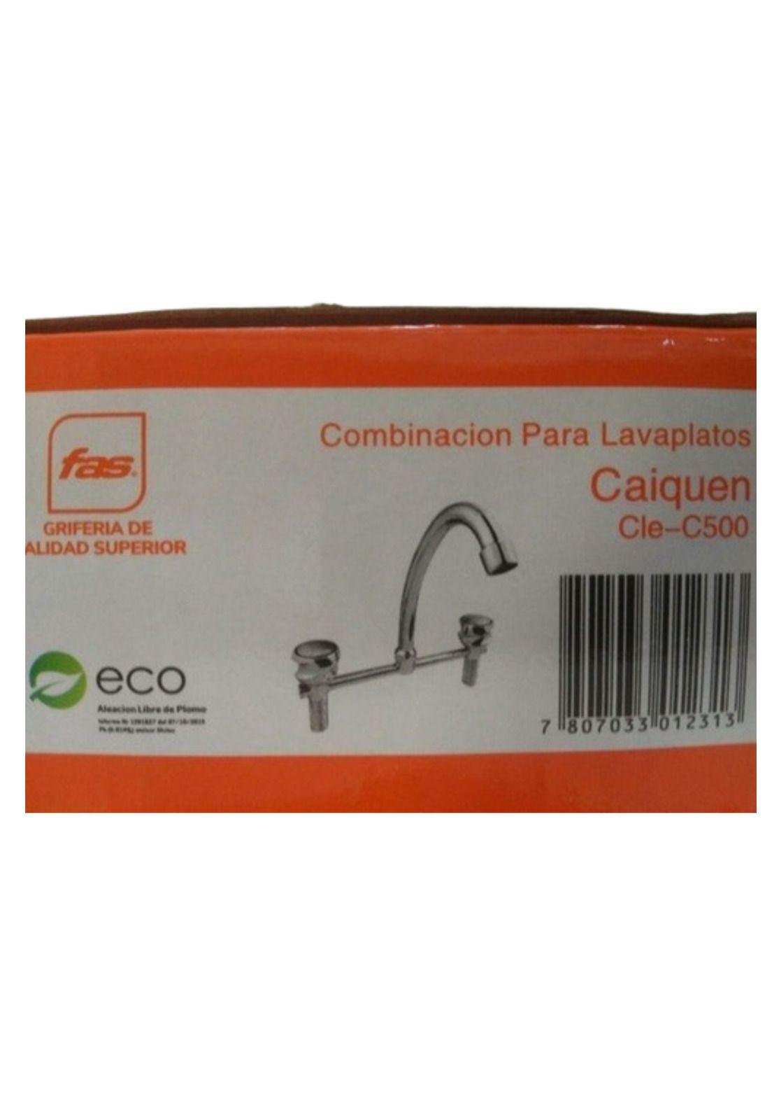 Llave Combinación Lavaplatos Fas Calidad Superior-2