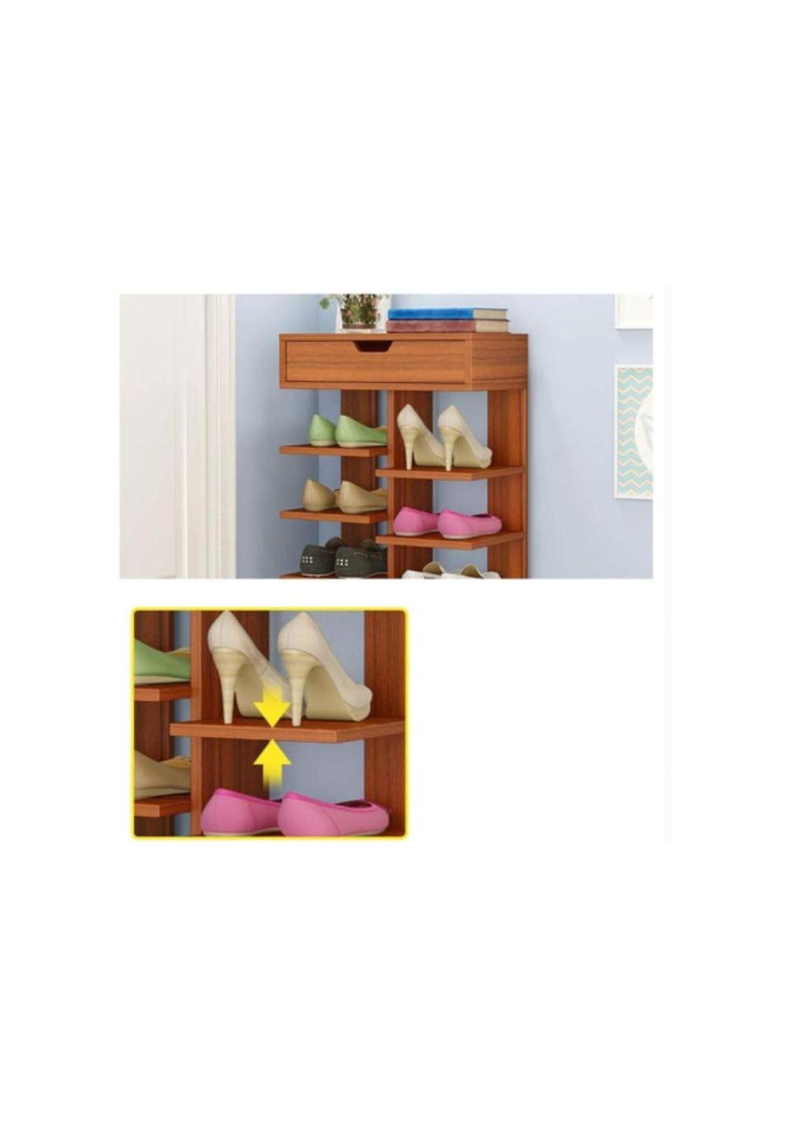 Zapatero Multifuncional 7 Niveles Mueble Organizador Zapatos-4