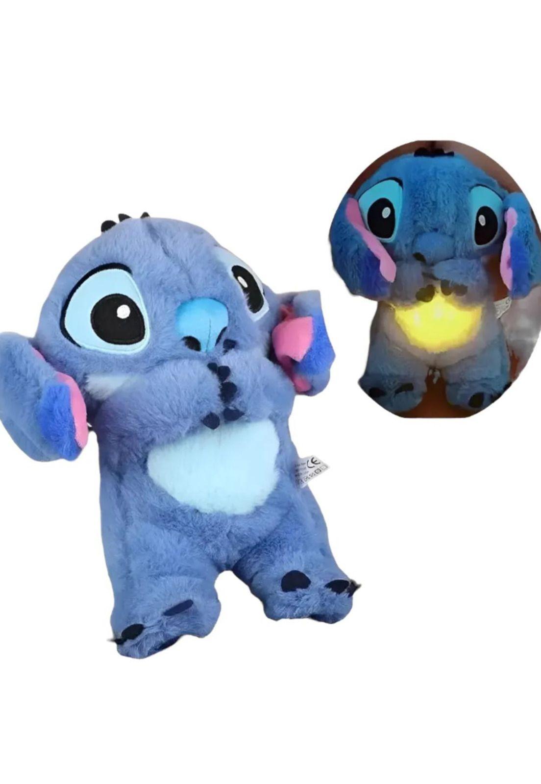 Peluche Stitch Respira Interactivo Duerme relaja Musica Luz-6