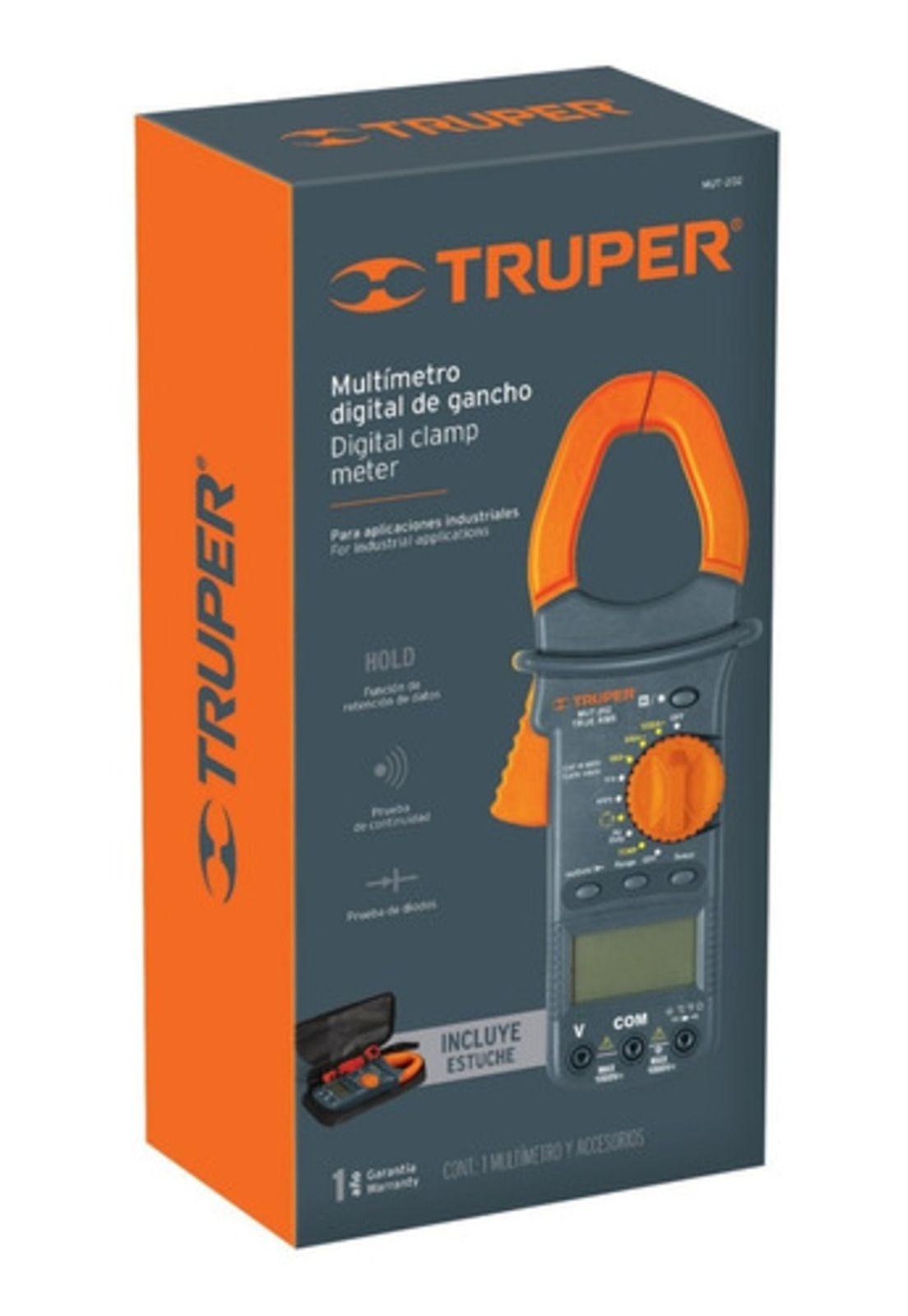 Multimetro Digital Tenaza Truper Mut-202-2