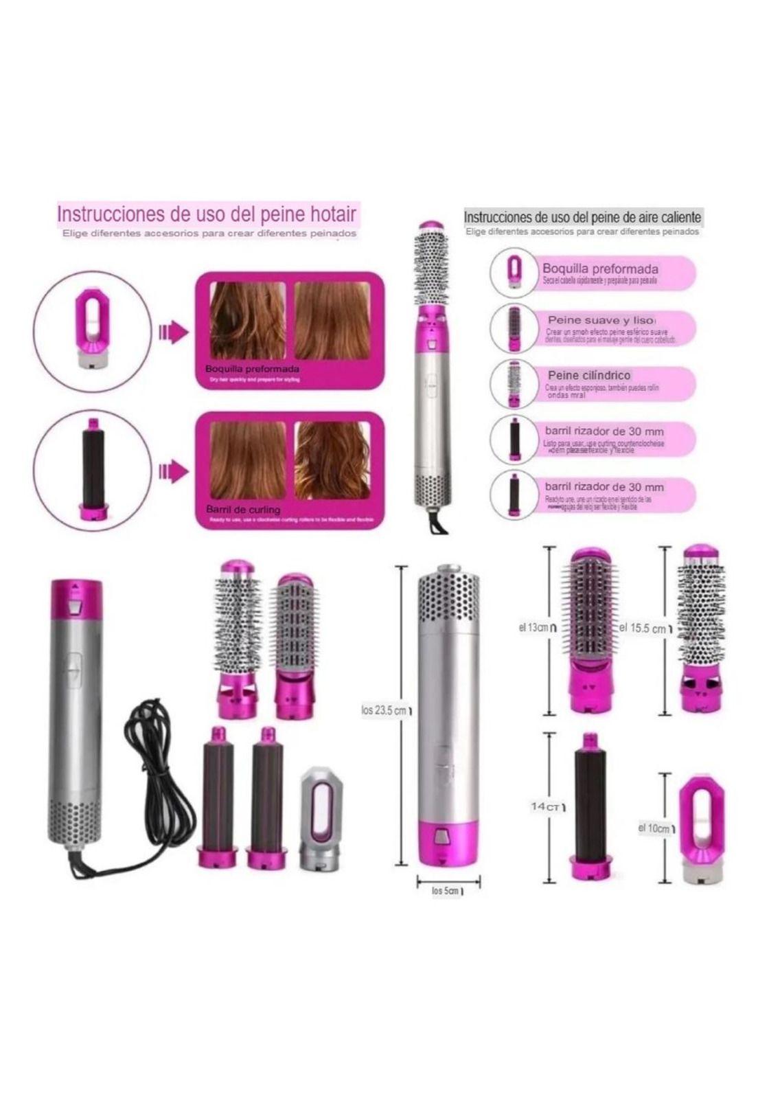 Rizador Automático Portátil  Cabello Ondulado Fácil y Rápido-8