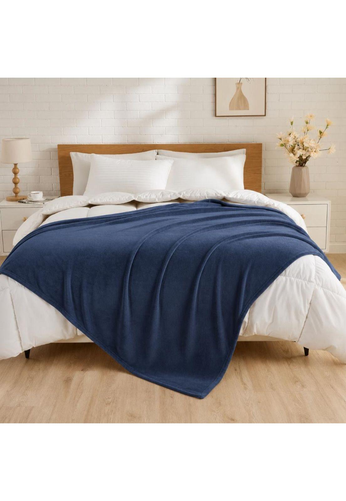 Manta Frazada Extra Grande Polar Suave 230*200cm 2plazas-3