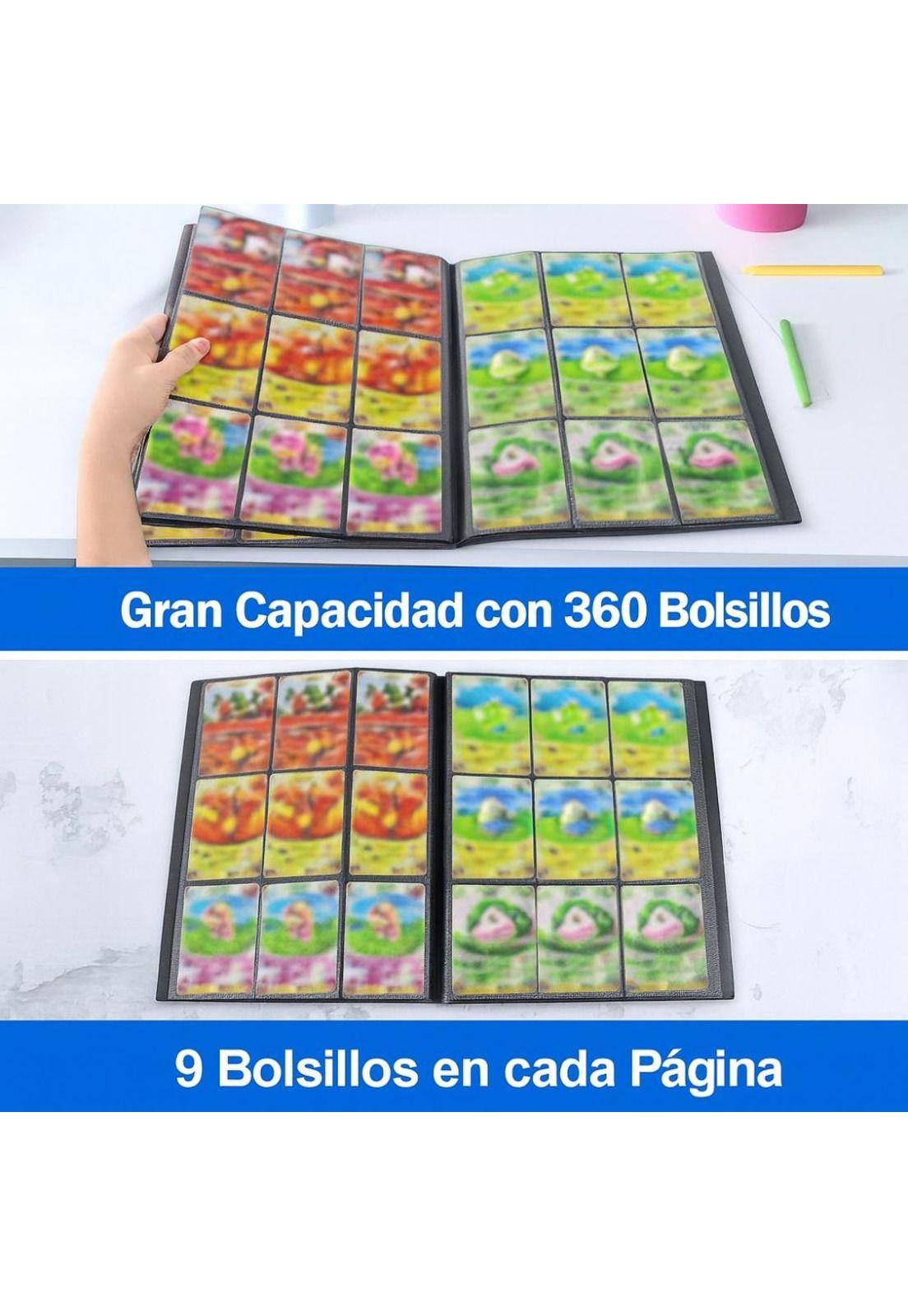 Carpeta Para Cartas Coleccionables TCG 360 Bolsillos-2