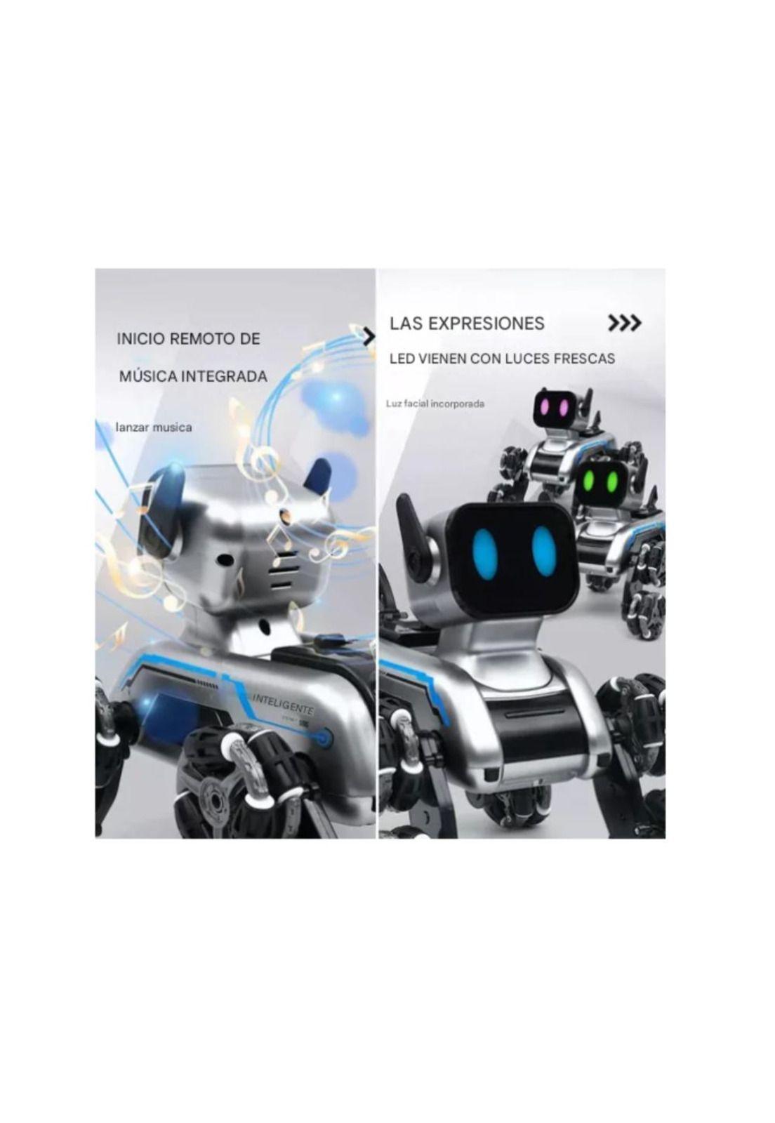 Perro robot Carro Auto a control Remoto+luz+musica Juguete-5