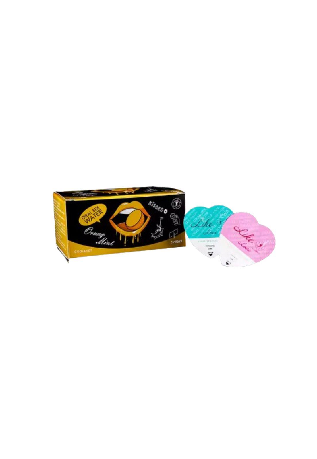 Saborizante Para Sexo Oral Hot&cold Sabor Naranja 6un-0