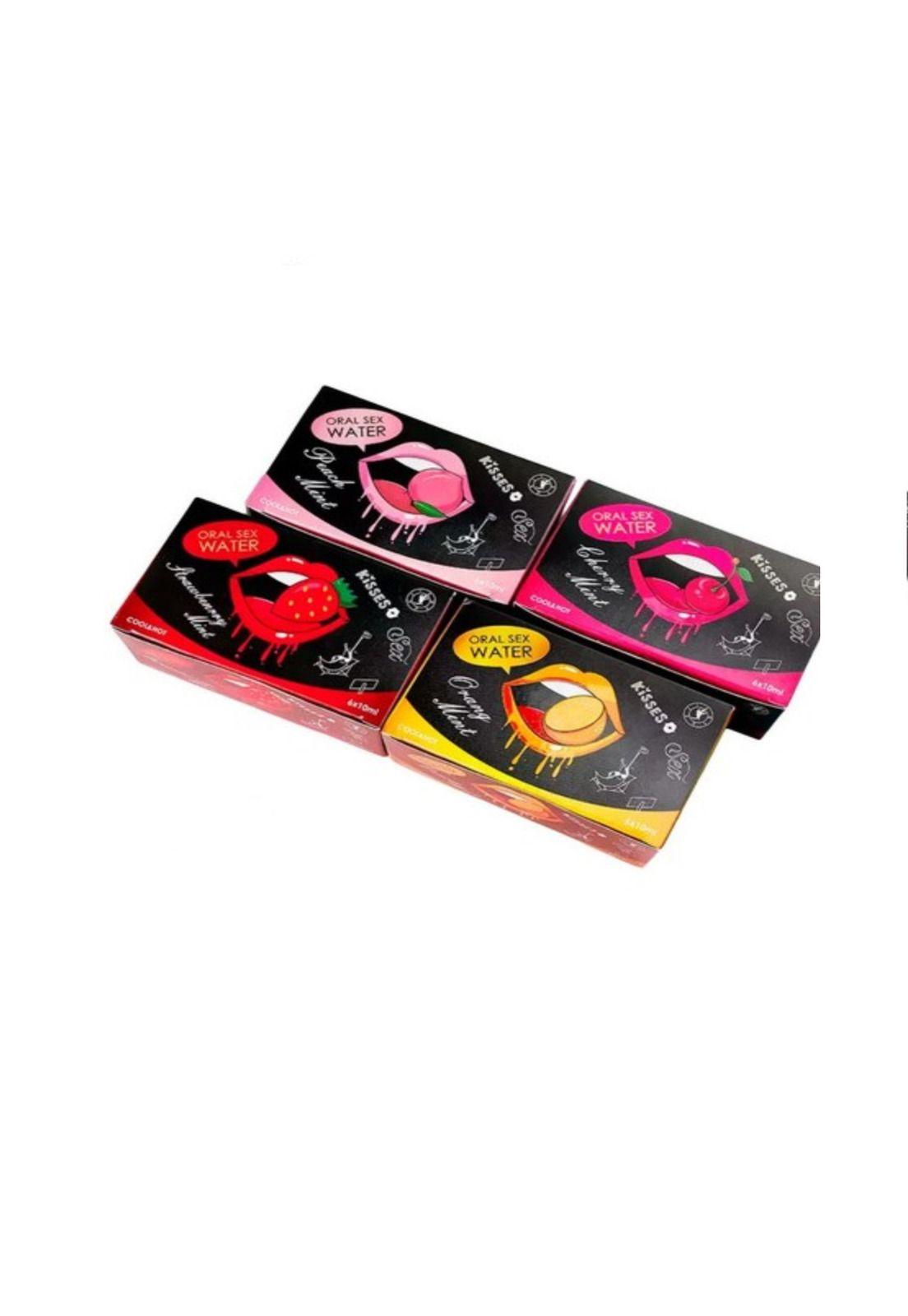 Saborizante Para Sexo Oral Hot&cold Sabor Naranja 6un-4