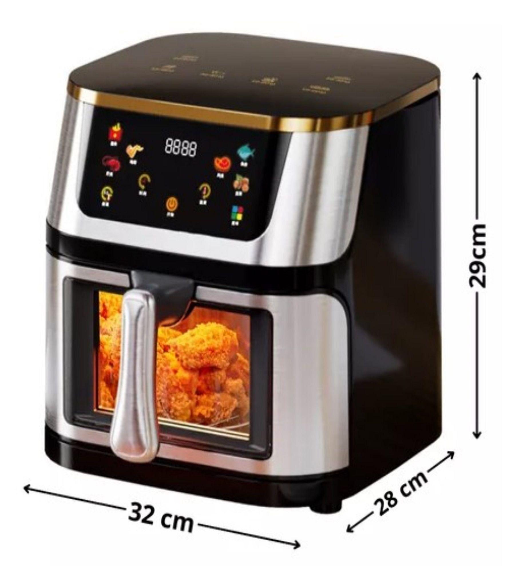 AIR FRYER FREIDORA DE AIRE 12L 2800W DIGITAL-4