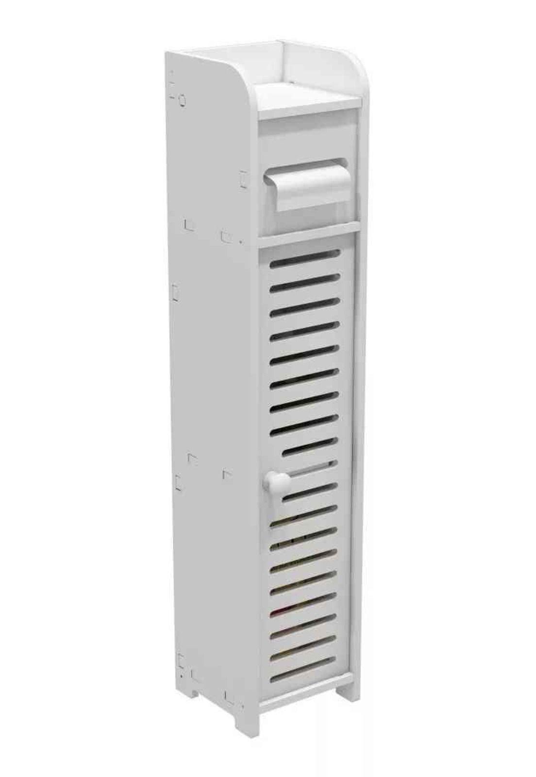 Estante De Baño Organizador Blanco 80x15x15-3