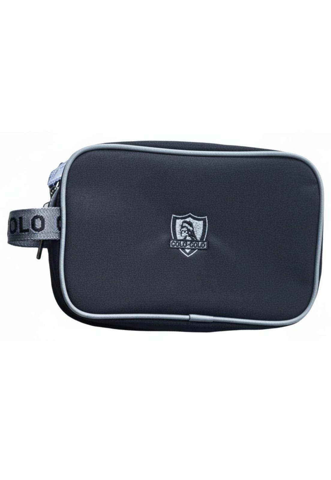 Set Mochila Lonchera estuche ColoColo 3 Piezas Escolar Negro-3