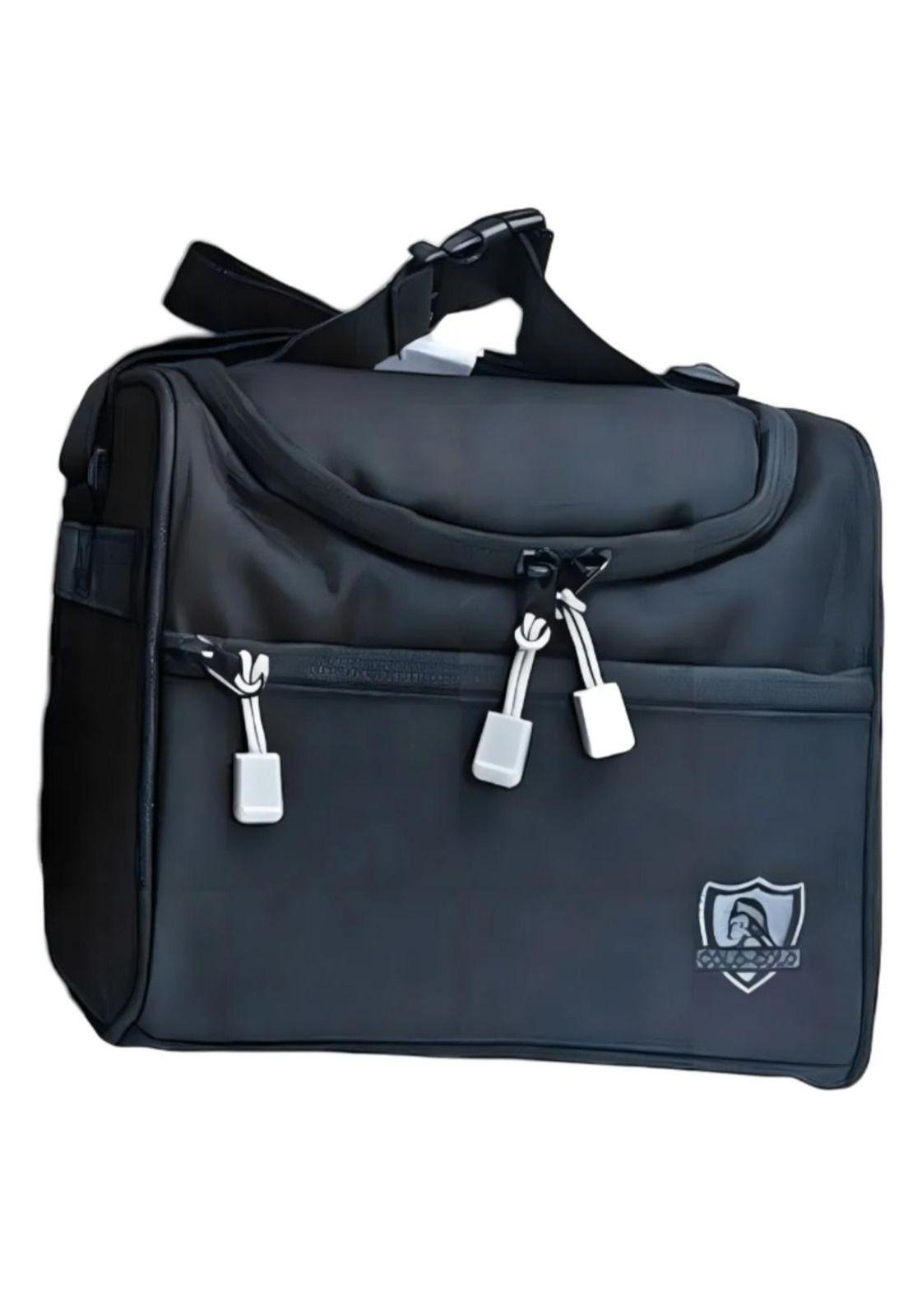 Set Mochila Lonchera estuche ColoColo 3 Piezas Escolar Negro-5