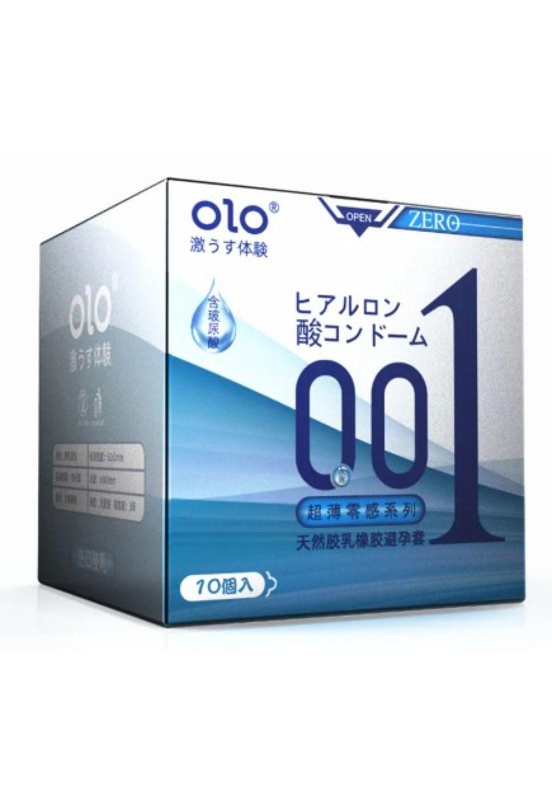 Condones Textura Ultrafino Retardante OLO X10 Unidades-0