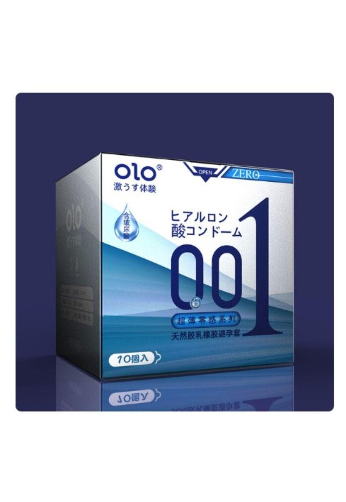 Condones Textura Ultrafino Retardante OLO X10 Unidades-1
