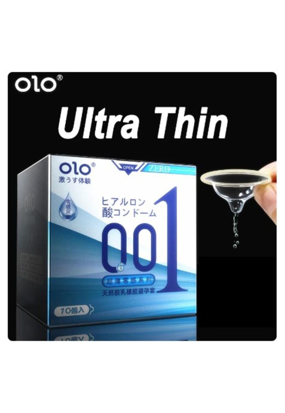 Condones Textura Ultrafino Retardante OLO X10 Unidades-2