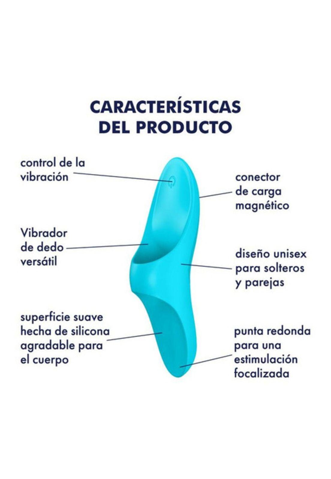 Vibrador Estimulador De Dedo Para Zonas Intimas Satisfyer-2