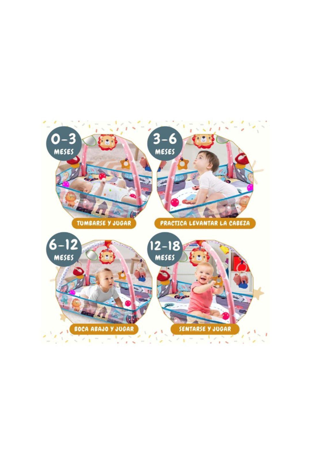 Gimnasio Para Bebes Juguete Interactivo Aprendizaje Animales-6