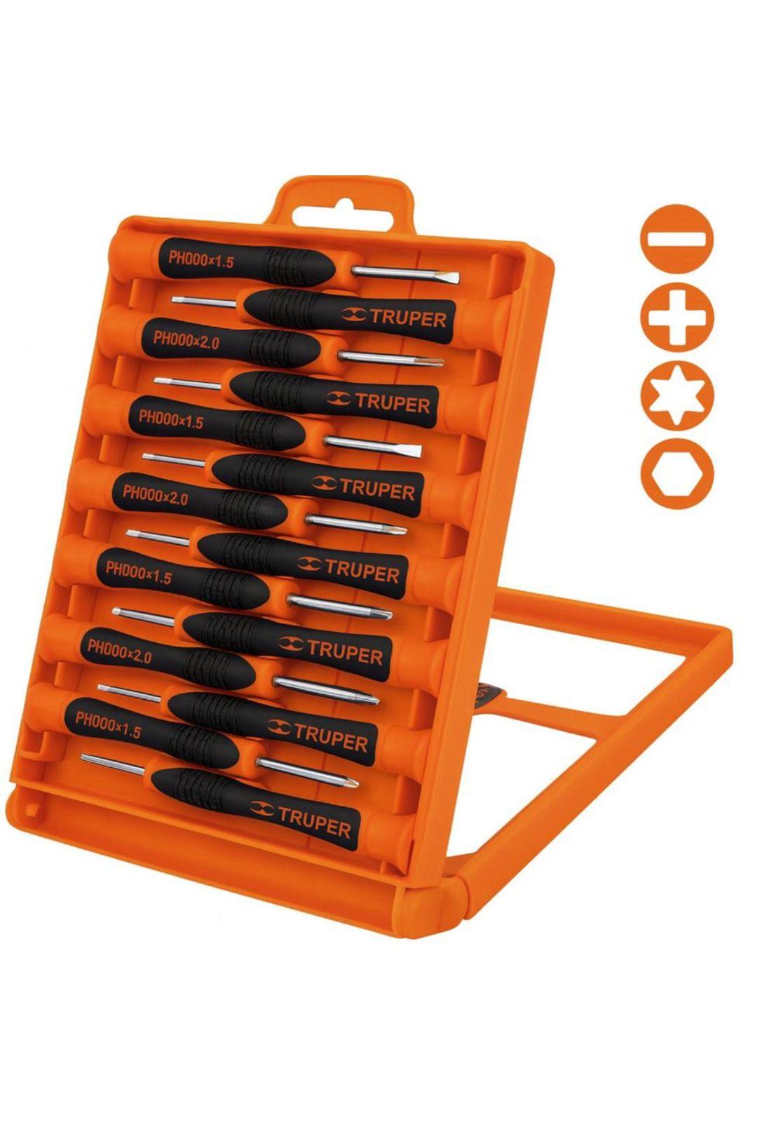 Juego Destornilladores De Precisión Joyero ,15 Piezas Truper-2