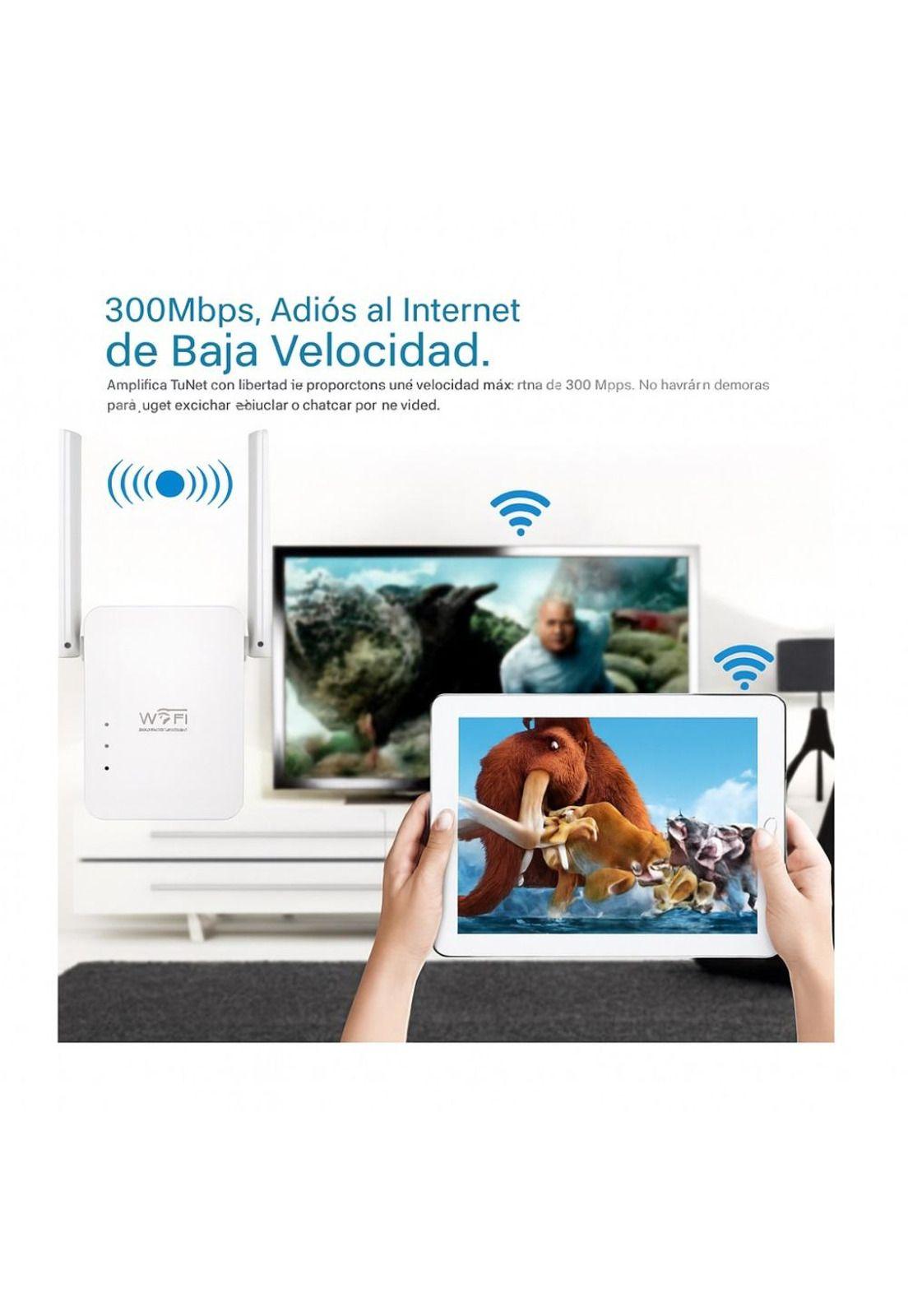 Repetidor Amplificador Wifi 300 Mbps Inalámbrico Mini Router-6