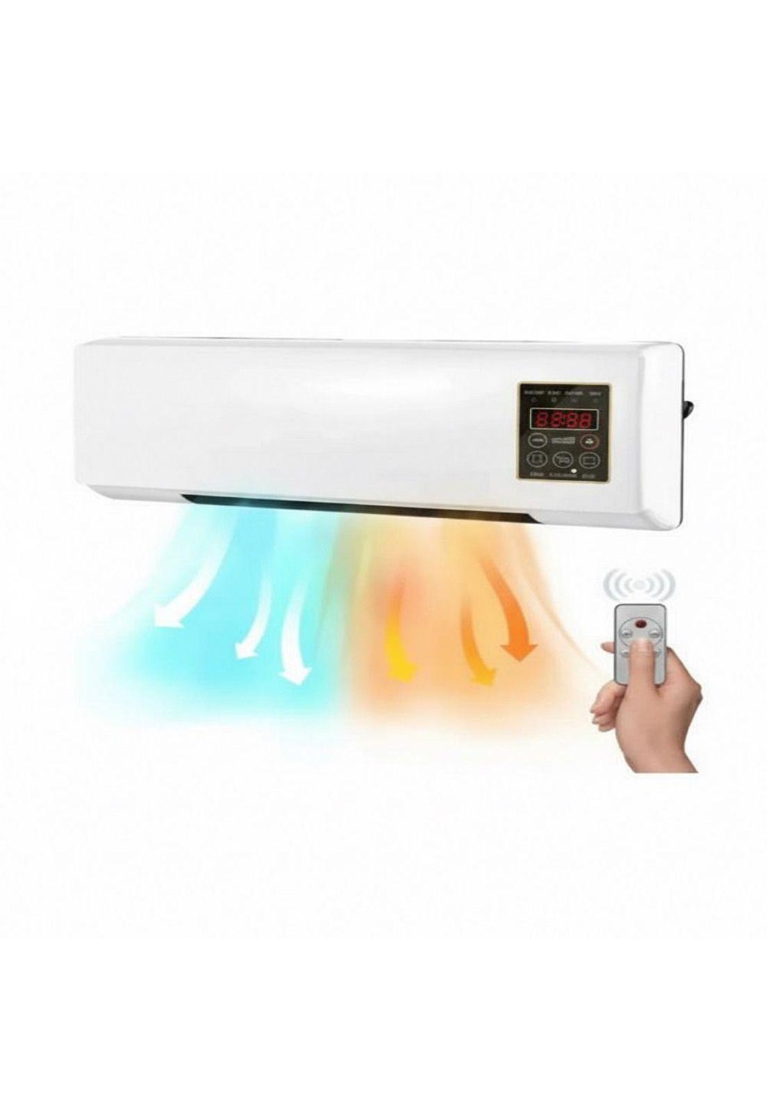 Calefactor De Pared Aire Frio Y Caliente Con Control Remoto-3