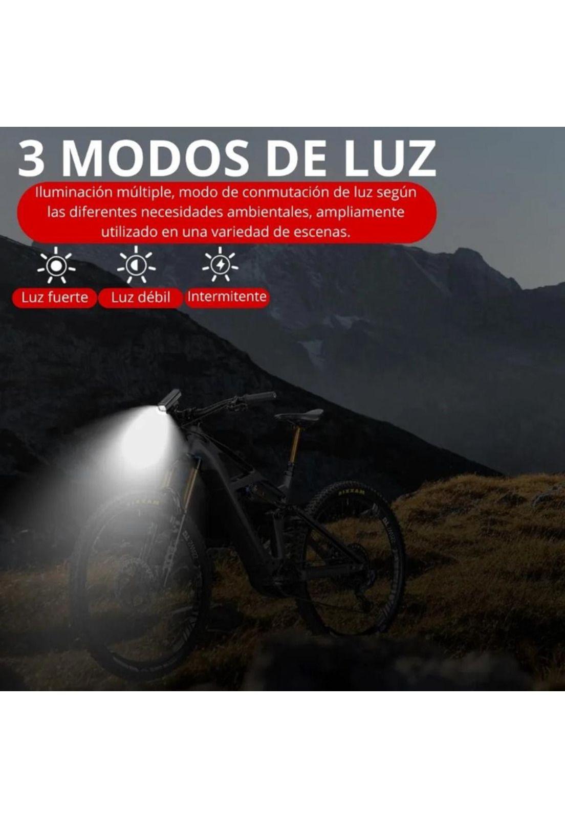 Luces Recargables para Bicicleta Delantera y Trasera Premium-3