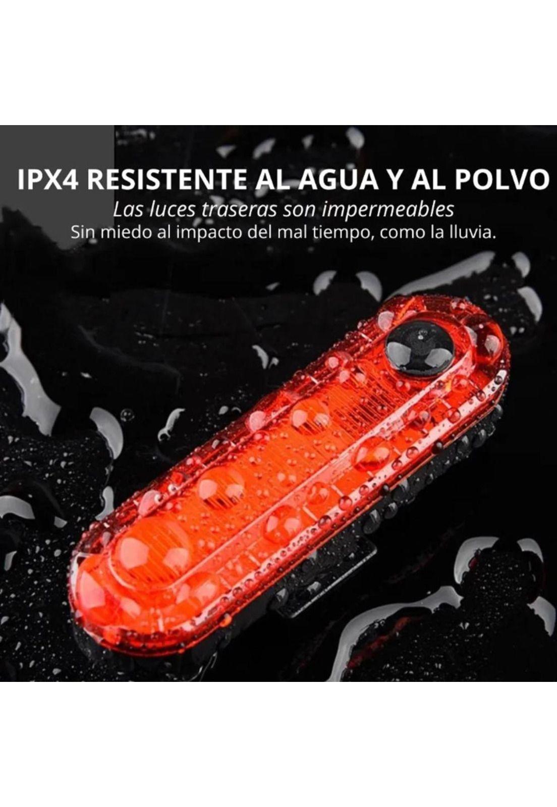 Luces Recargables para Bicicleta Delantera y Trasera Premium-6