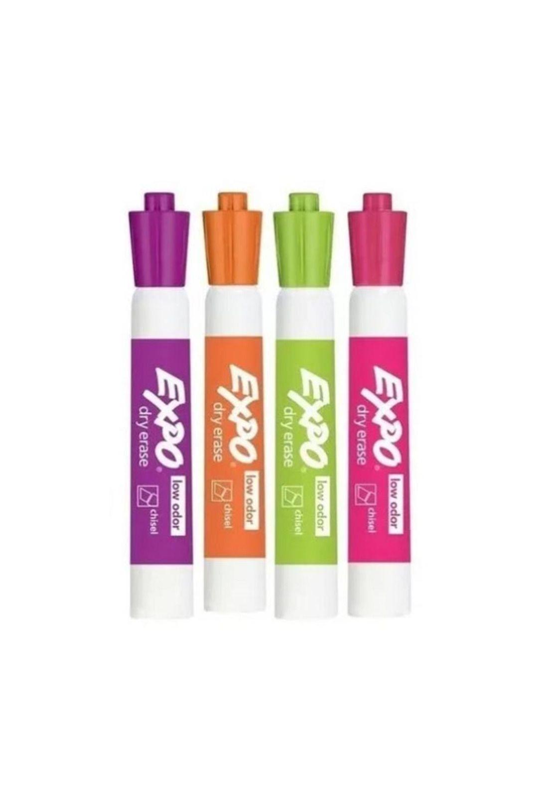 Marcadores plumones pizarra colores fashion Expo Sharpie x4-2