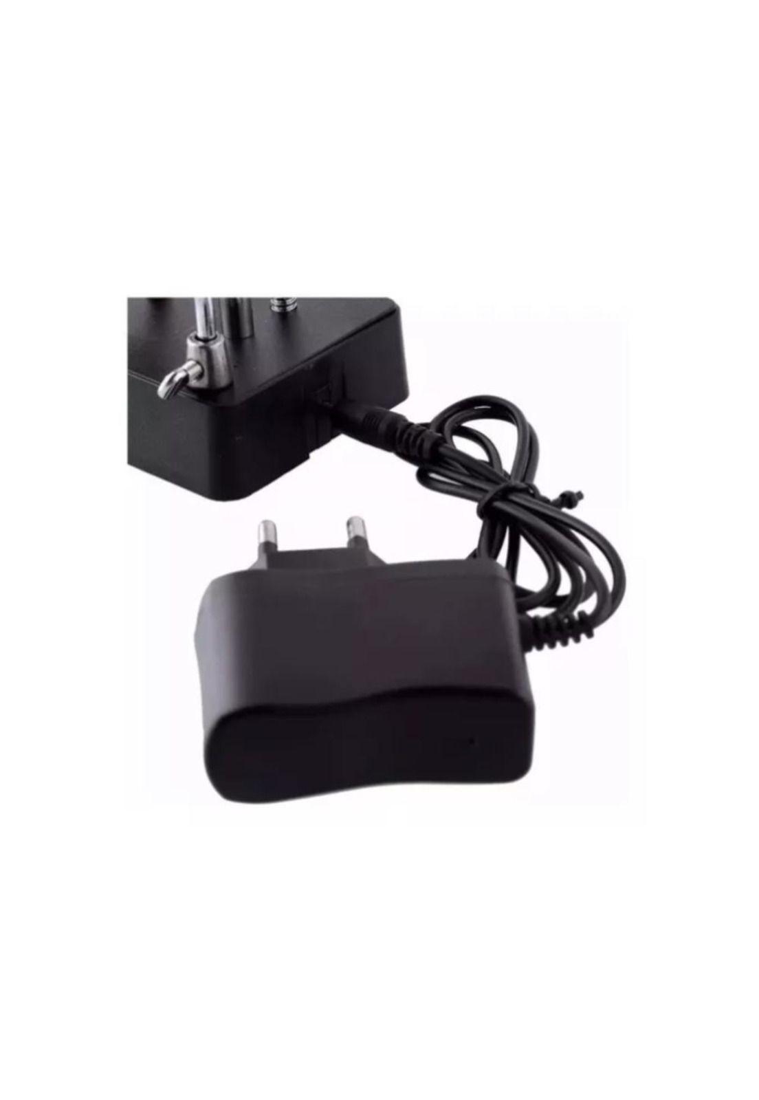 Lupa Brazo Escritorio Soporte Pinza Luz Led Tercera Mano-3
