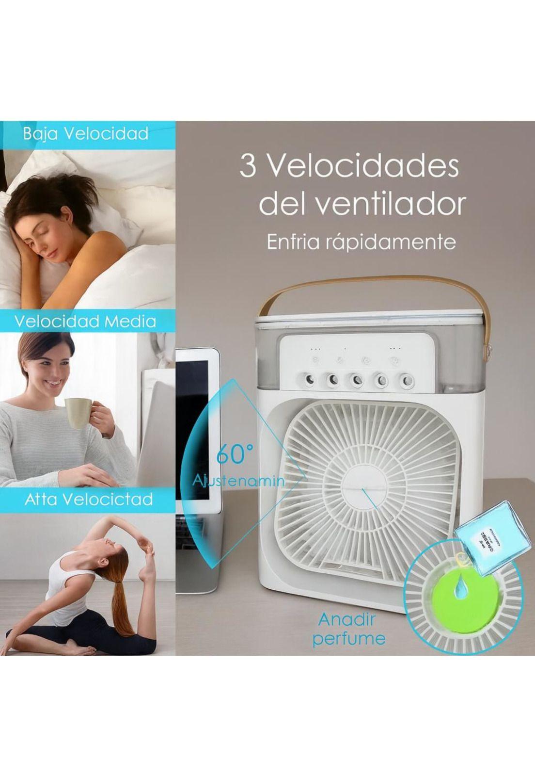 Mini Climatizador Portátil USB Enfriador de Aire Frío-2