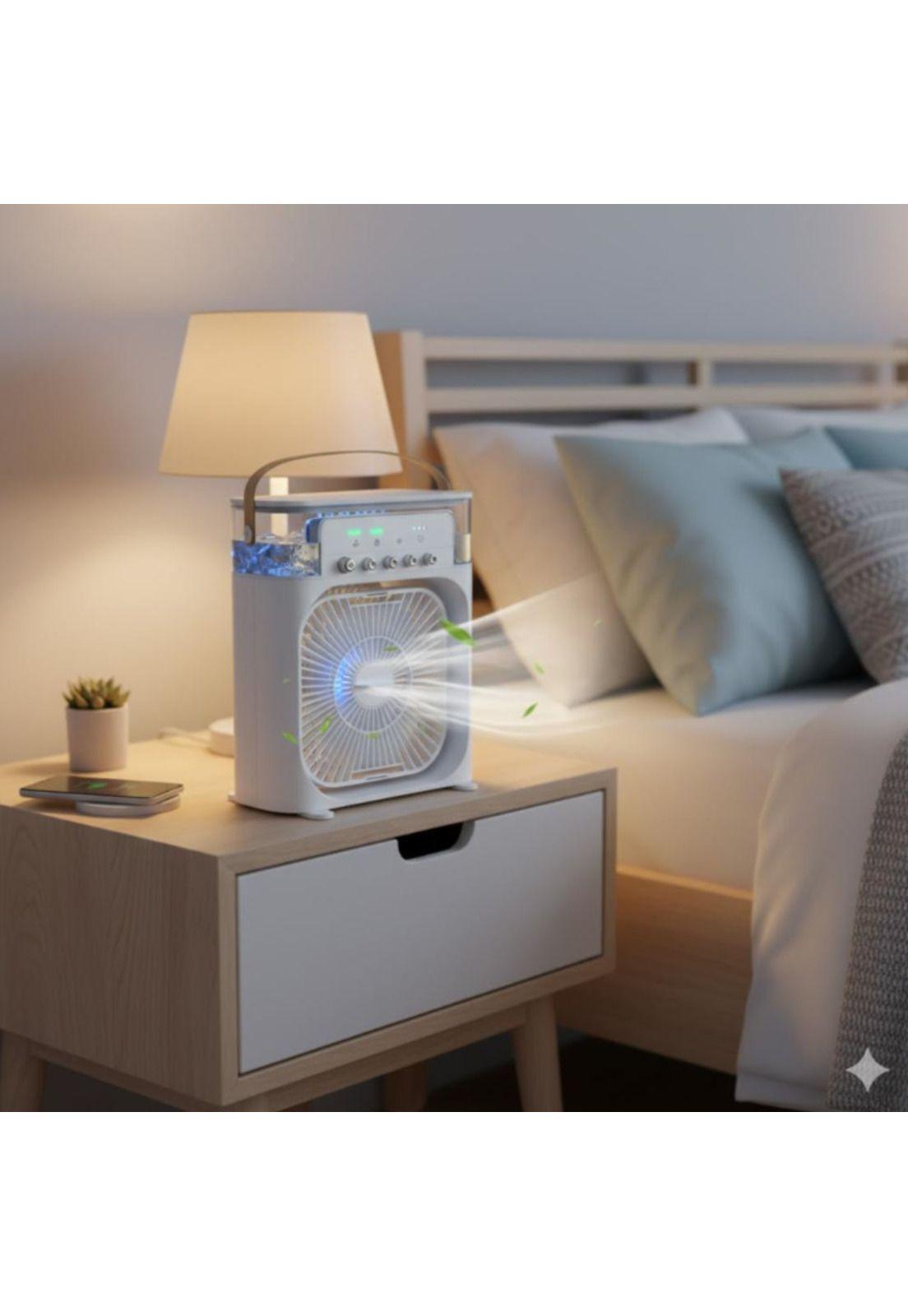 Mini Climatizador Portátil USB Enfriador de Aire Frío-3