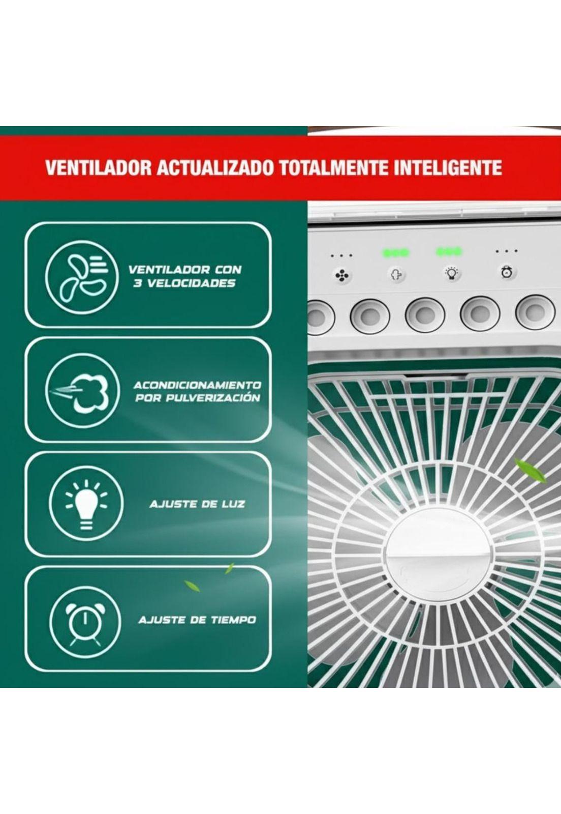 Mini Climatizador Portátil USB Enfriador de Aire Frío-5